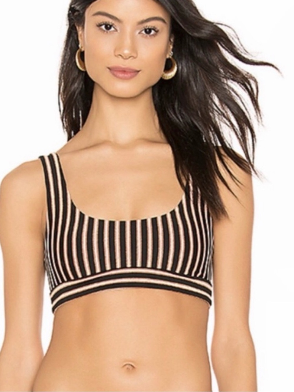 L*space Miller Bikini Top NWT